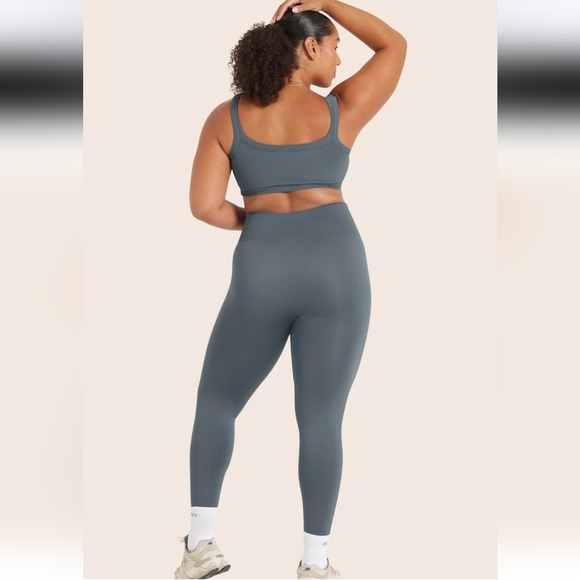 SET ACTIVE Sculptflex Power legging in Slate green. Size XS - Picture 3 of 11